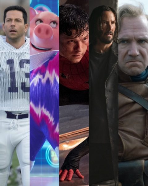 American Underdog, Sing 2, Spider-Man: No Way Home, The Matrix Resurrections, The King's Man